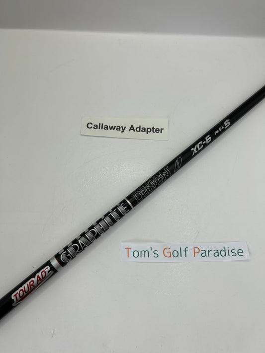 Graphite Design TOUR AD XC 6 S Driver Shaft 44.125 in Callaway Adapter *32500