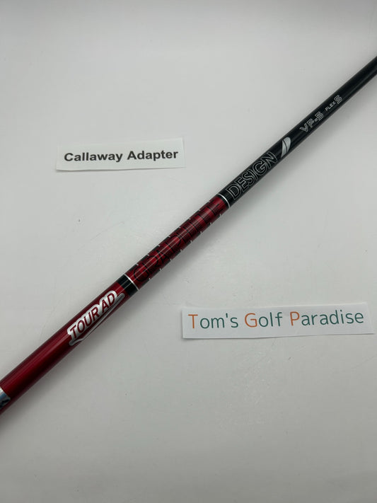 Graphite Design TOUR AD VF 5 Stiff Driver Shaft 44.125 in Callaway adapter *23140