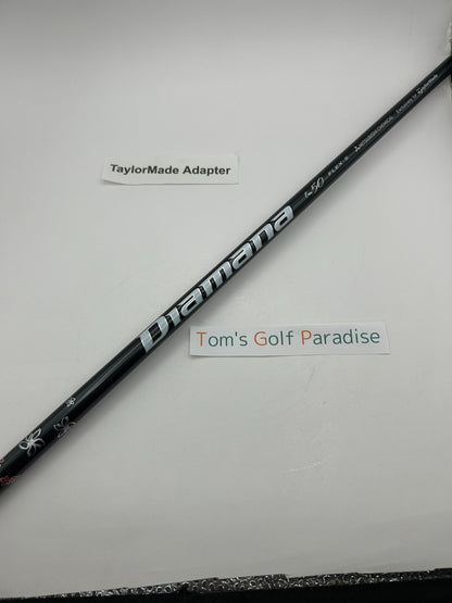 Mitsubishi Diamana TM50 Stiff Driver Shaft 44.675 in TaylorMade Adapter *23530