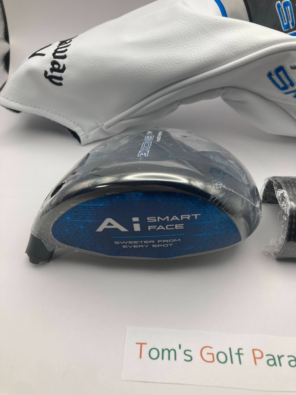 Callaway Paradym Ai Smoke Max D 10.5 Driver Head Only With Head Cover RH NEW6