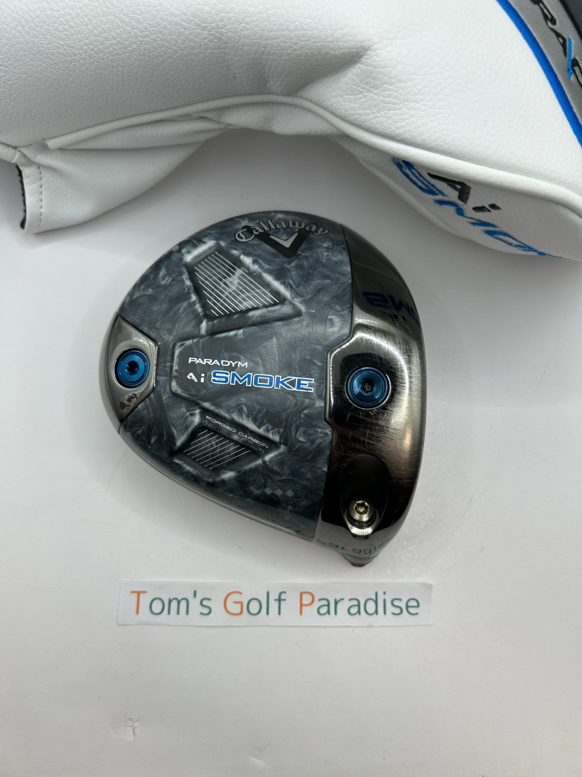 Callaway Paradym Ai SMOKE Triple Diamond 10.5 Driver Head Only RH 39770
