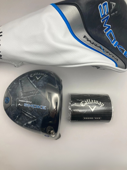 Callaway Paradym Ai Smoke Max D 10.5 Driver Head Only With Head Cover RH NEW0