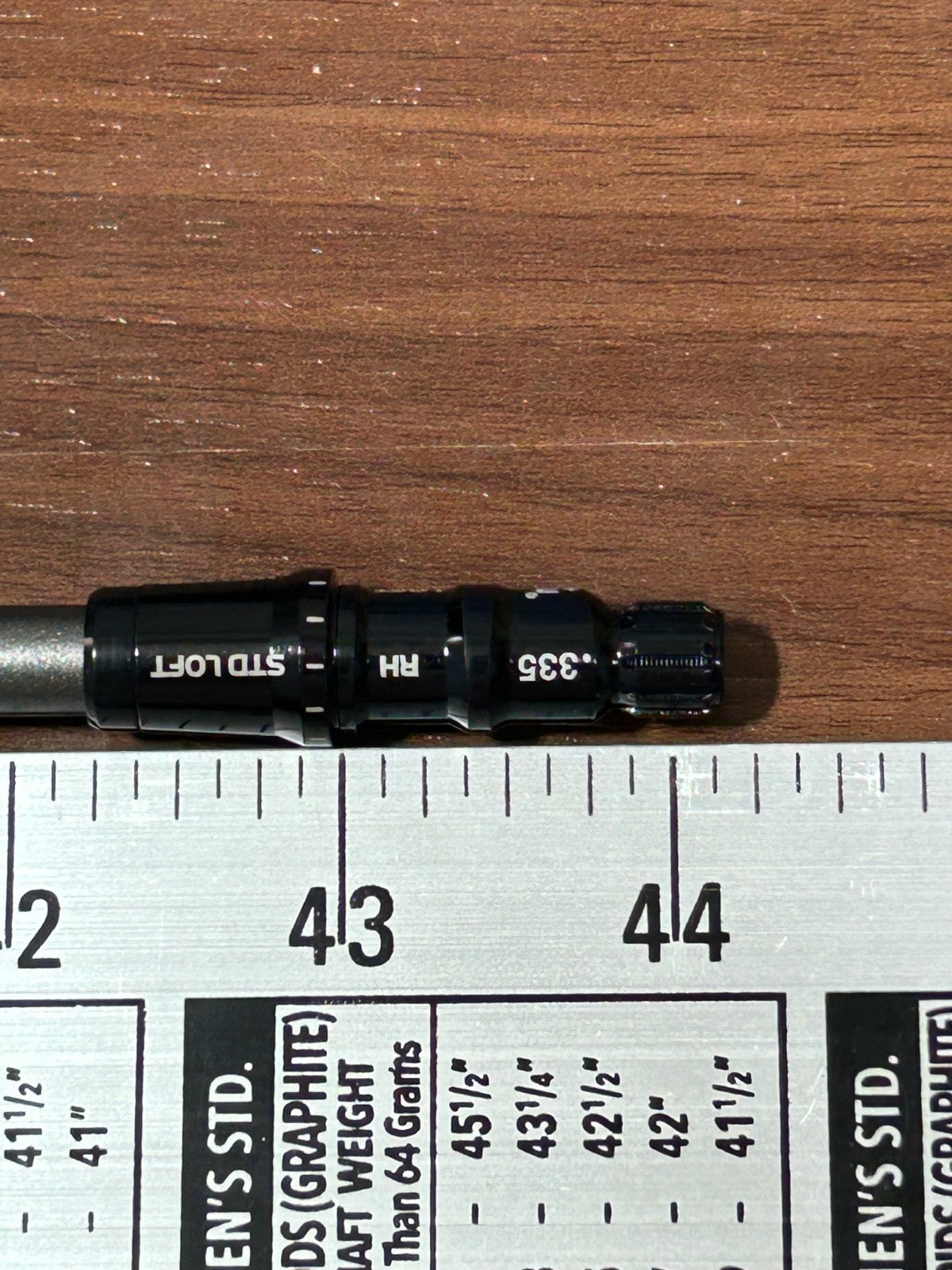 Graphite Design TOUR AD XC 6 S Driver Shaft 44.125 in TaylorMade Adapter *252220