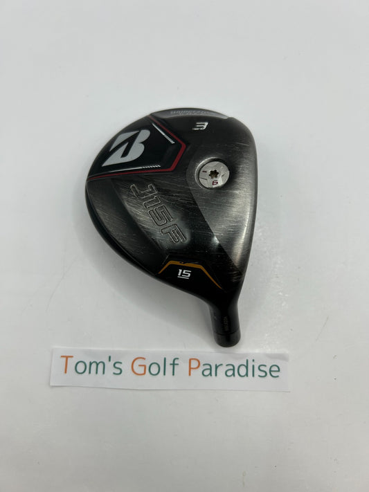 Bridgestone J15F 3W 15° Fairway Wood Head Only Right-Handed Japan *36360