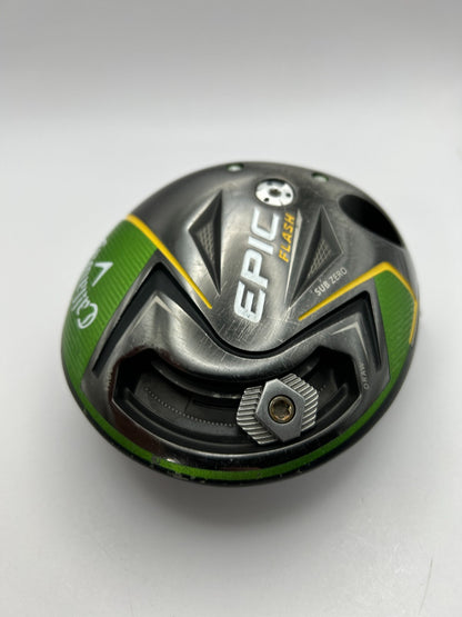 Callaway EPIC Flash subzero 9.0 driver head only Right Handed from Japan 30812