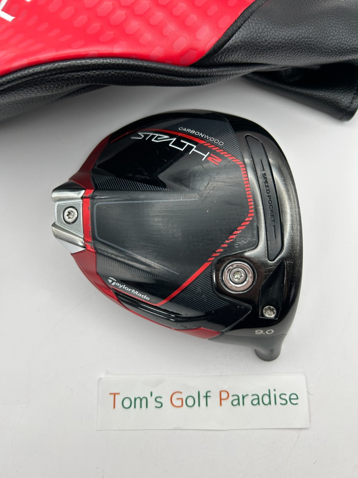 Taylormade Stealth2 9.0 driver head only with head cover Right Handed 25580