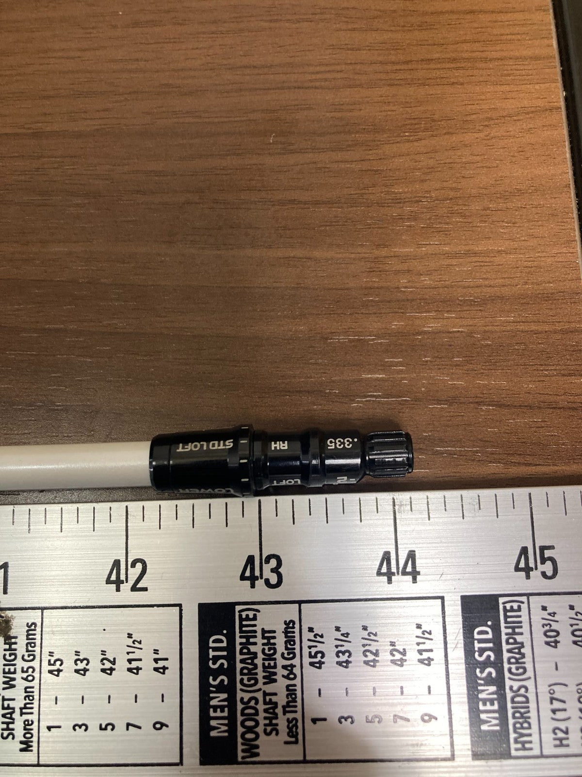 Graphite Design TOUR AD HD 6 X Driver Shaft 44.125 in TaylorMade Adapter *328120