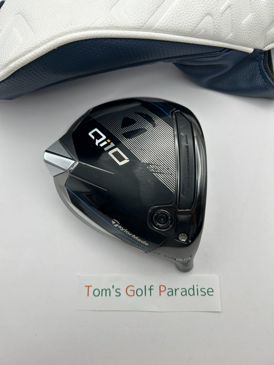 Taylormade Qi10 9.0 driver head only with head cover RH from japan 23050
