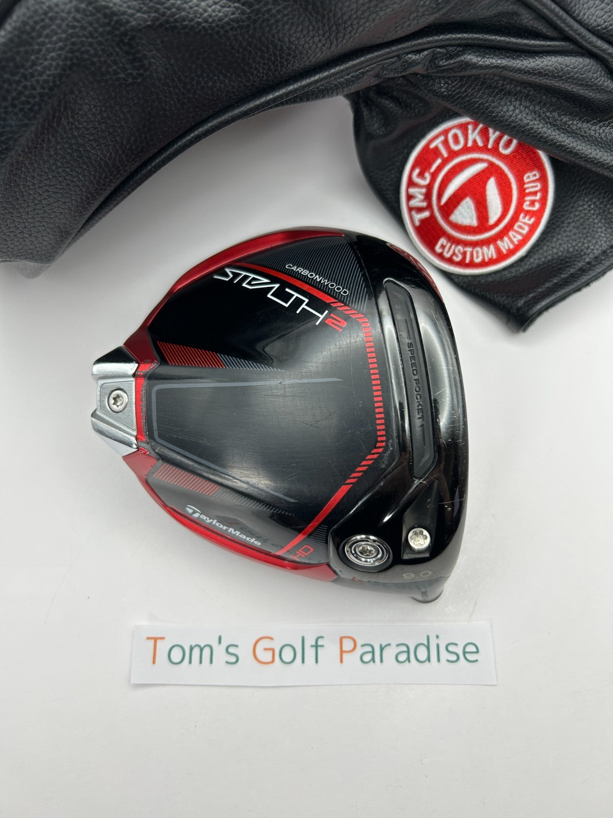 Taylormade Stealth2 HD 9.0 driver head only with head cover Right-Handed 34060