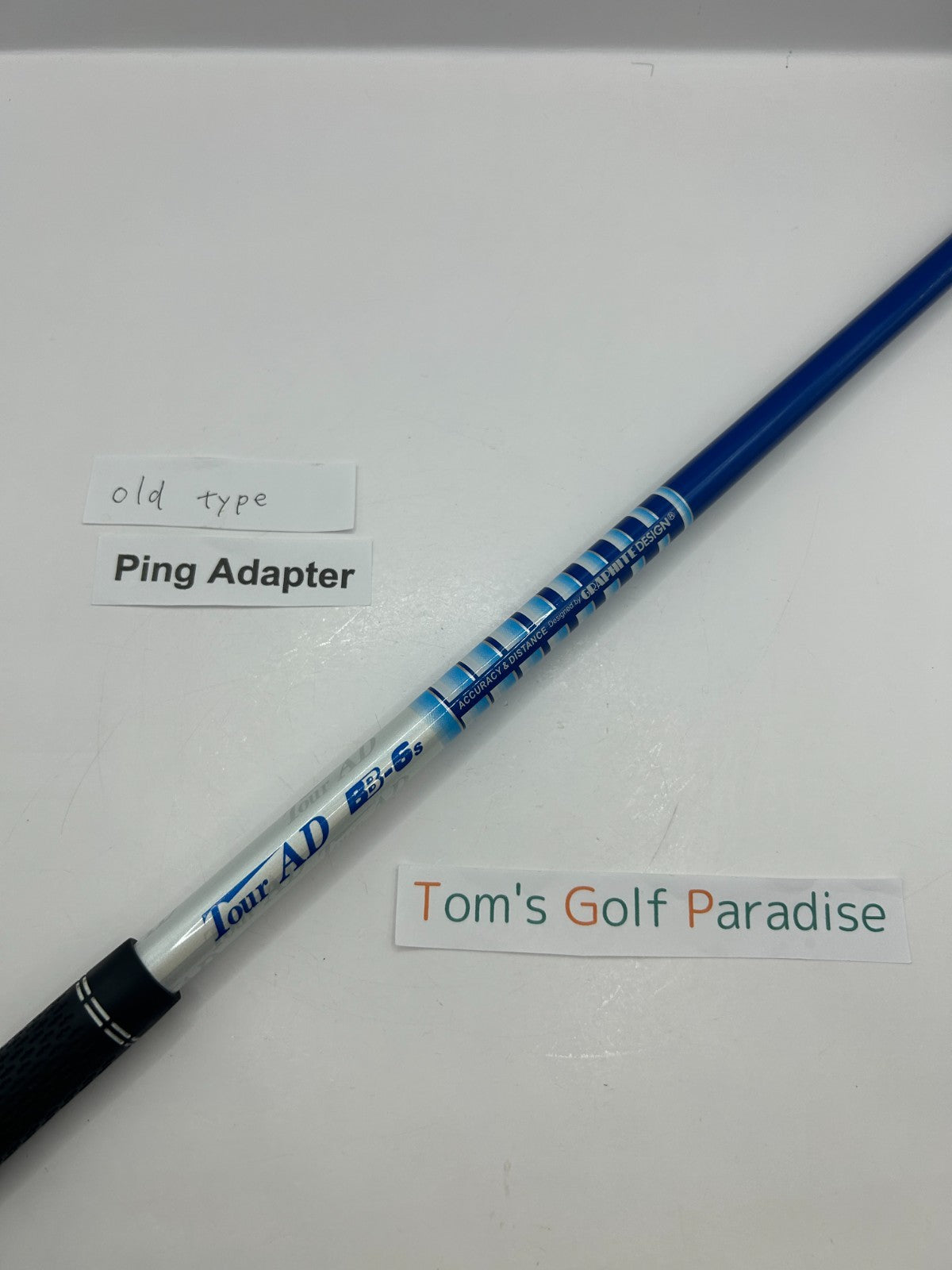 Graphite Design TOUR AD BB-6 Stiff Fairway Wood Shaft Ping G400 adapter *27100