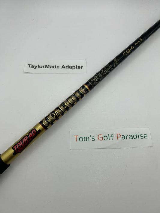 Graphite Design TOUR AD CQ 6 S Fairway Wood Shaft 41 in TaylorMade adapter *20430