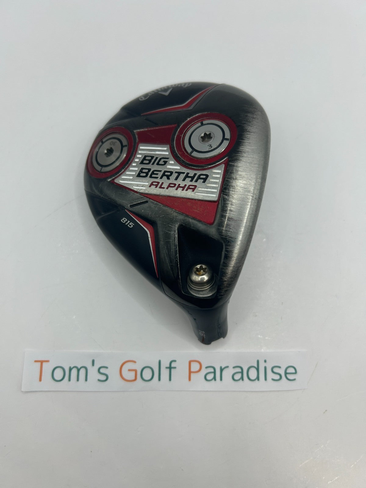 Callaway Big Bertha Alpha 815 5W 18 Fairway Wood head only Right-Handed 35410