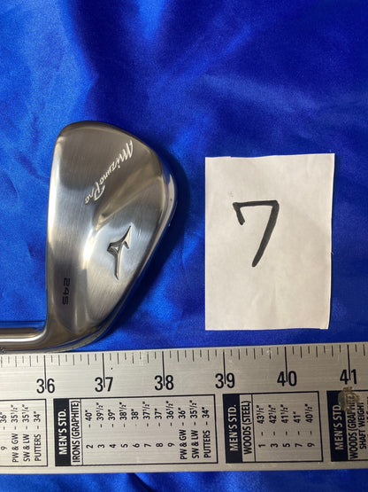 Mizuno Pro 245 Forged Iron Set 5 PW,G 7pcs Dynamic Gold 95 S200 RH 401423