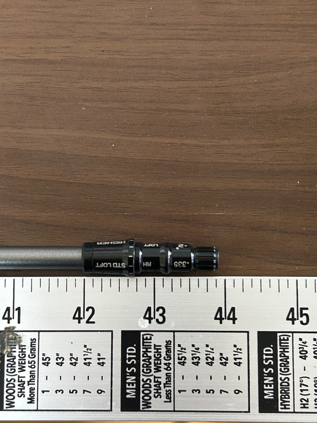 Graphite Design TOUR AD XC 6 S Driver Shaft 43.875 in TaylorMade Adapter *197420