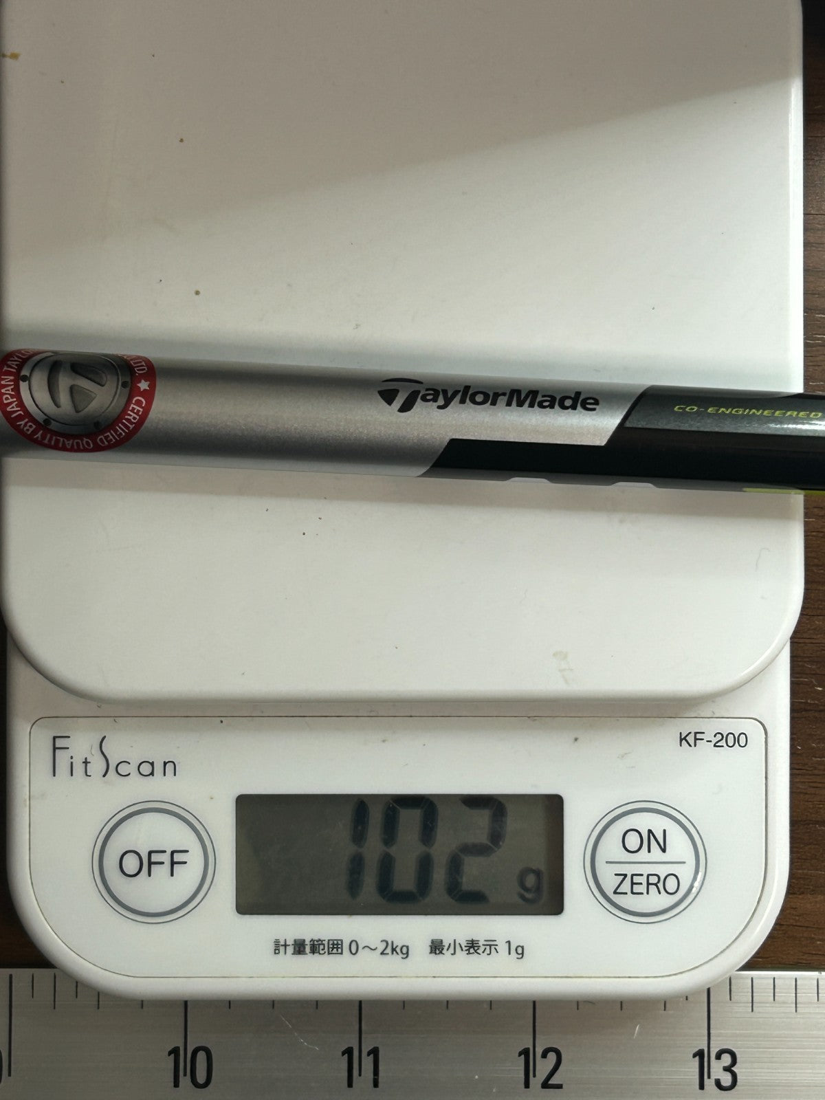 Mitsubishi M2 TM1 217 SR Driver shaft 44.375 in TaylorMade adapter 285718