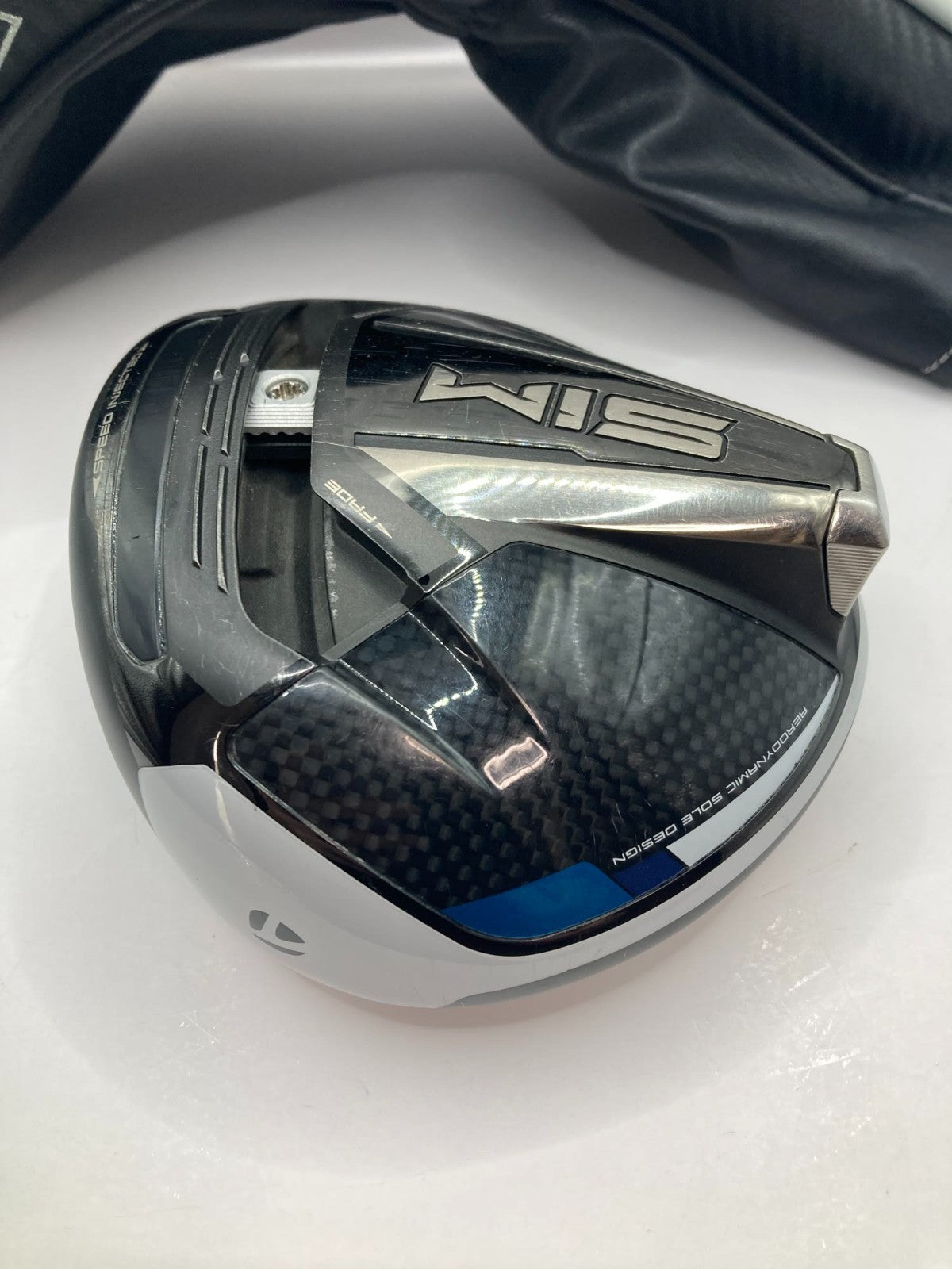 TaylorMade SIM 9.0 driver head only with head cover right handed from japan 40695