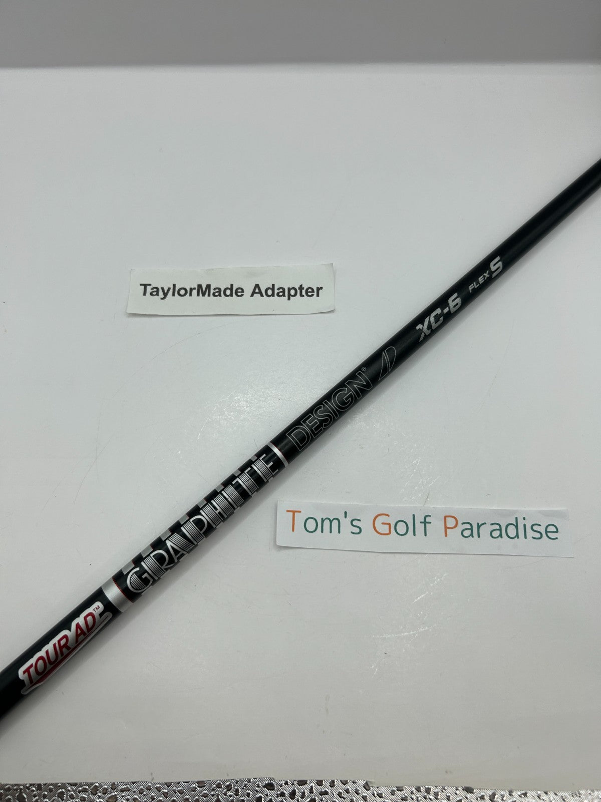 Graphite Design TOUR AD XC-6 S Driver Shaft 44.125 in TaylorMade Adapter *26870