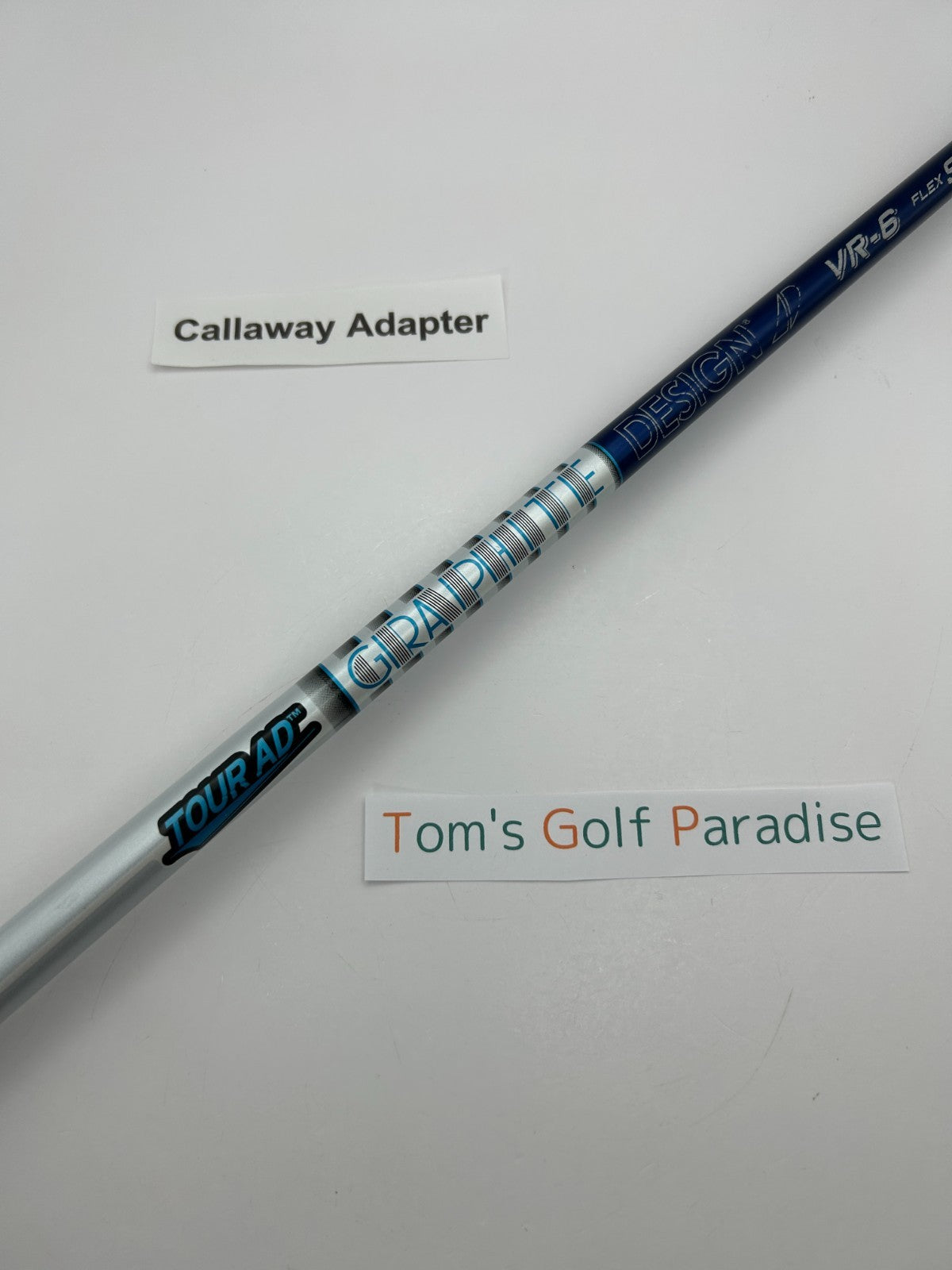 Graphite Design TOUR AD VR 6 Stiff Driver Shaft 44 in Callaway Adapter *22170