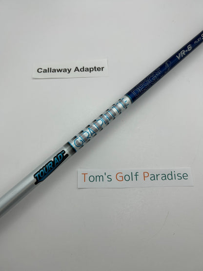 Graphite Design TOUR AD VR 6 Stiff Driver Shaft 44 in Callaway Adapter *22170