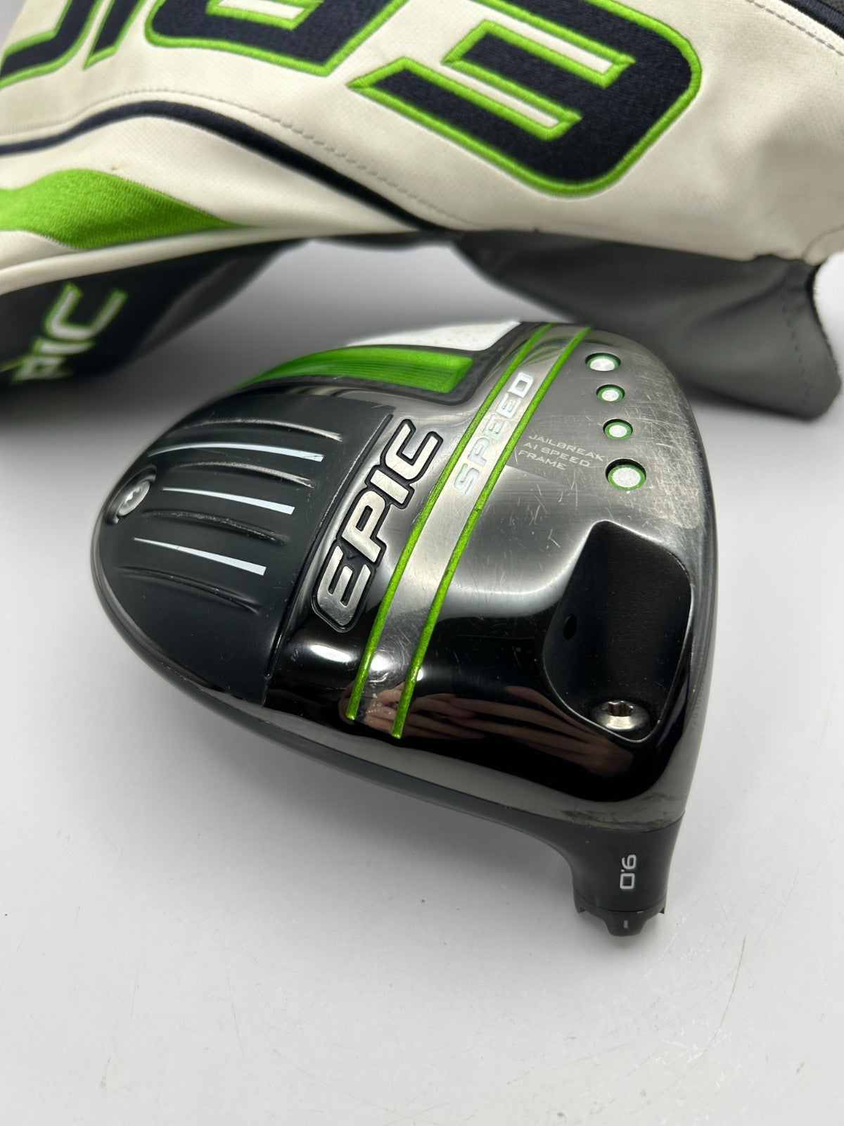 Callaway EPIC SPEED 9.0 driver head only Right Handed golf from Japan 25071