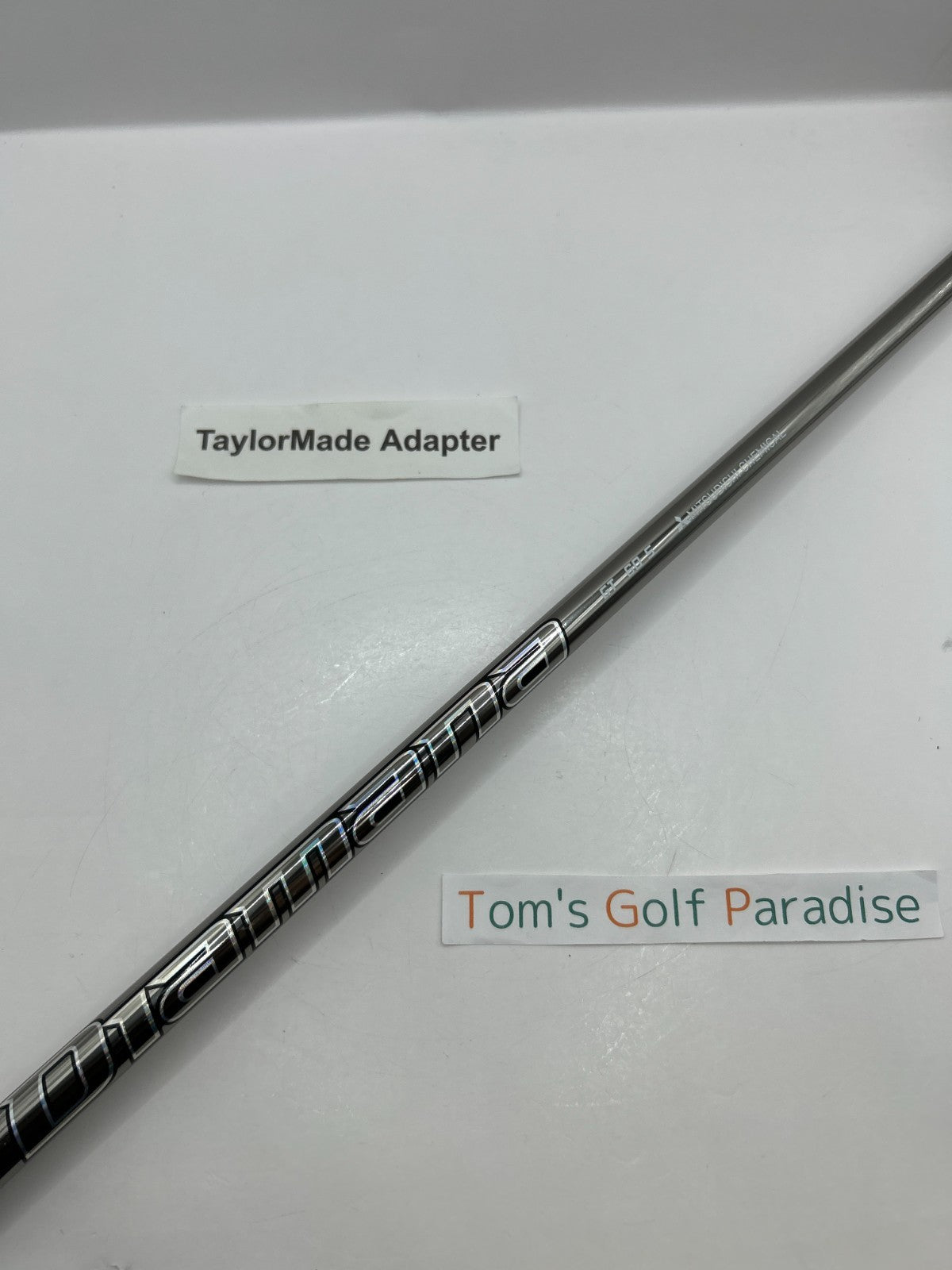 Mitsubishi Diamana GT 60 Stiff Driver Shaft 44.125 in TaylorMade Adapter *30340