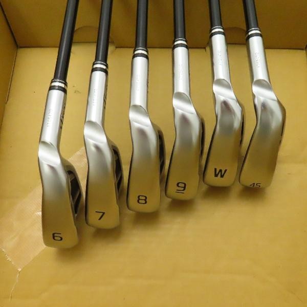 PING G430 Iron Set 6 PW 45° 6 Clubs ALTA J CB BLACK S RH Used6