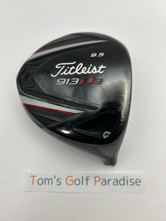 Titleist 913 D3 9.5 Driver Head only Right Handed golf from japan 34240