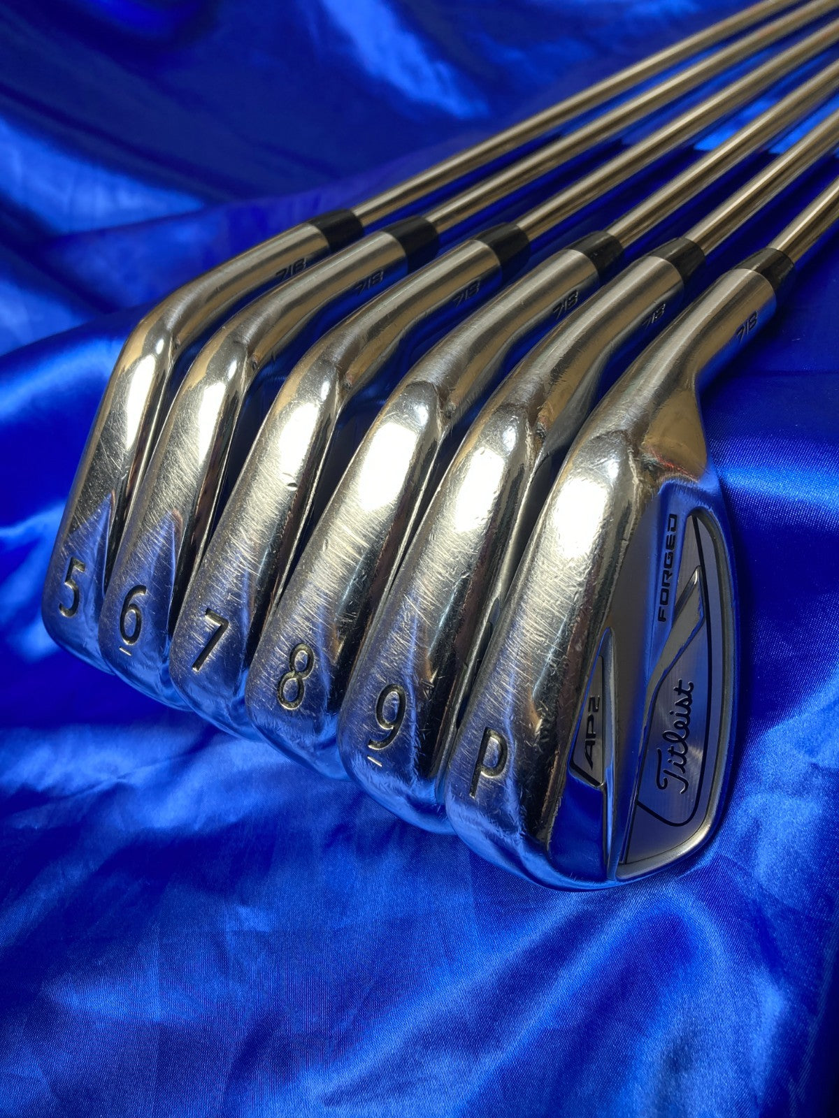 Titleist AP2 718 Iron Set 5 PW 6 Clubs N.S.PRO MODUS3 TOUR 120 S RH Used2
