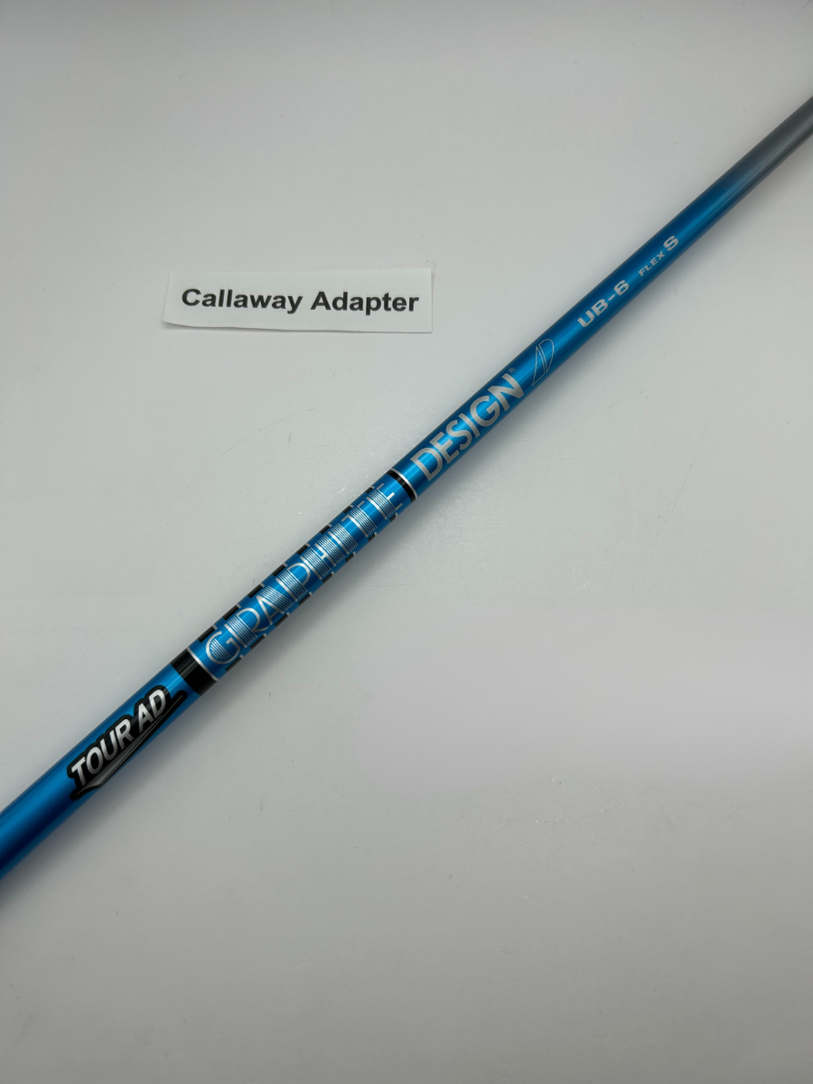 Graphite Design TOUR AD UB 6 Stiff Driver Shaft 44.125 in Callaway Adapter *18850