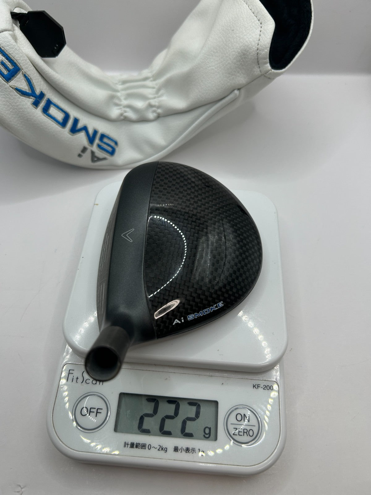 Callaway Paradym AI Smoke MAX 7W Fairway Wood Head Only With Head cover *361023