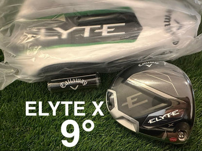 Callawau ELYTE X 9.0 Driver Head Only With Head Cover Right Handed New0