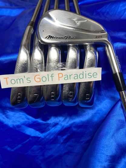 Mizuno Pro 225 Iron Set 5 PW 6 Clubs N.S.PRO MODUS3 Tour 120 Stiff RH Used 40240
