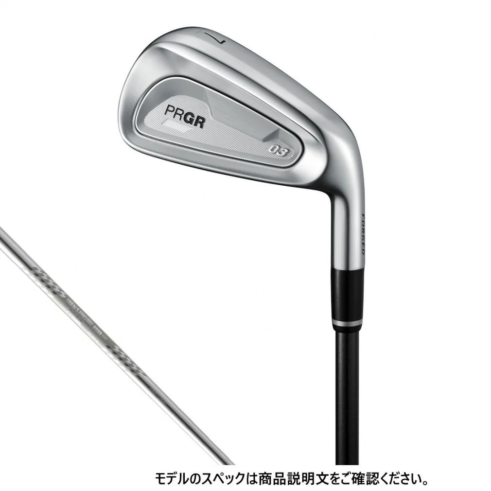 PRGR 03 Iron Set 5pc (7-AW) SPEC STEEL III ver.2 Flex M40
