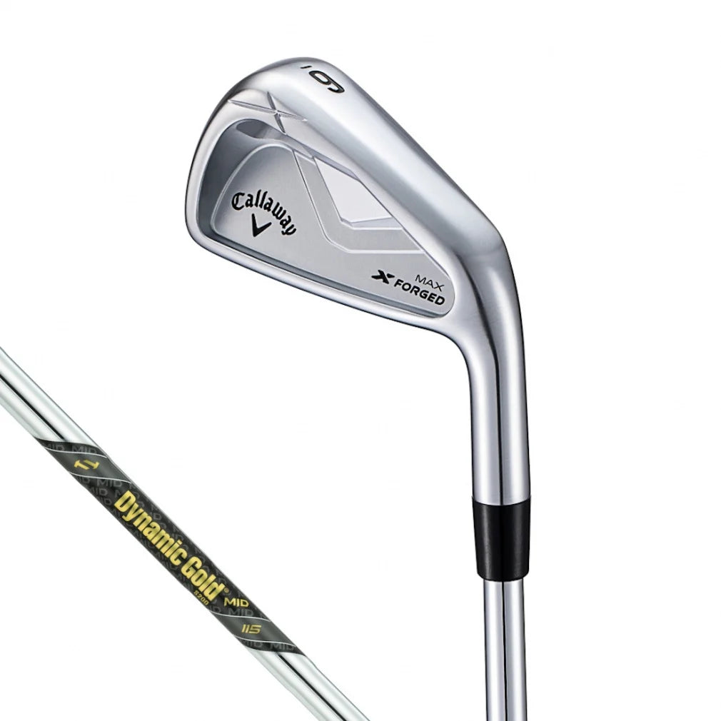 Callaway X FORGED MAX Iron Set 5pc (6-PW) Dynamic Gold MID 115 Flex S