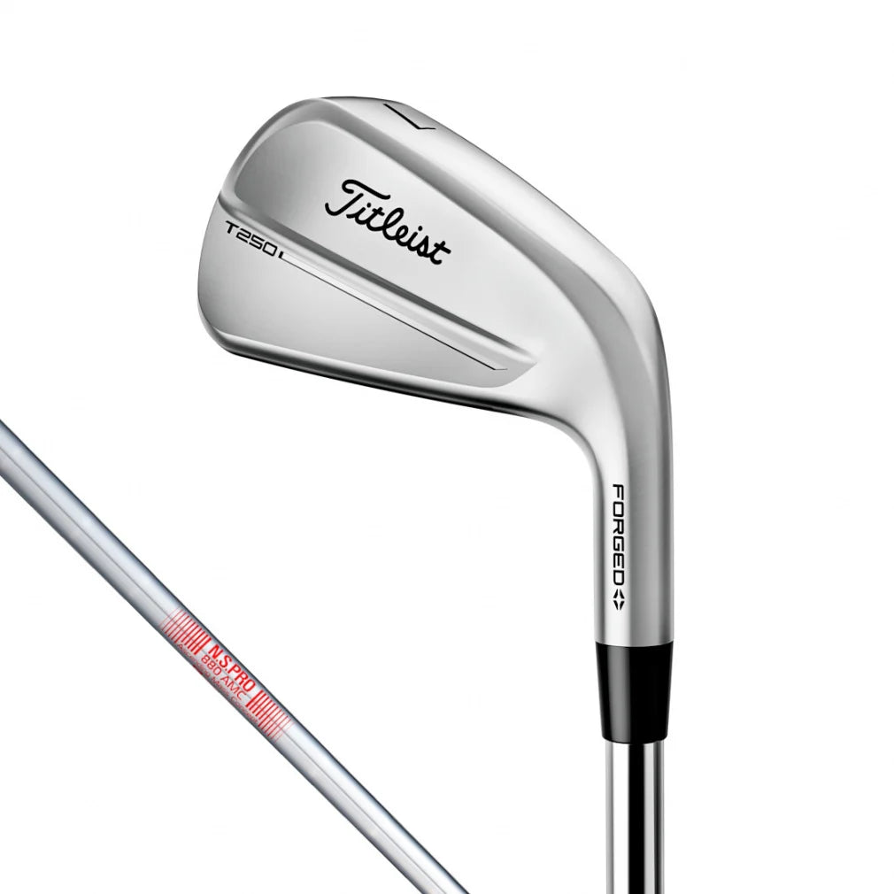 Titleist T250 Iron Set 6pc (5-PW) NS PRO 880 AMC Flex S