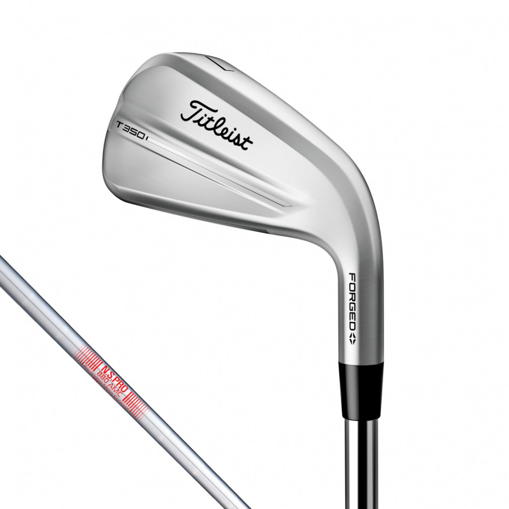 Titleist T350 Iron Set 6pc NS PRO 880 AMC Flex S
