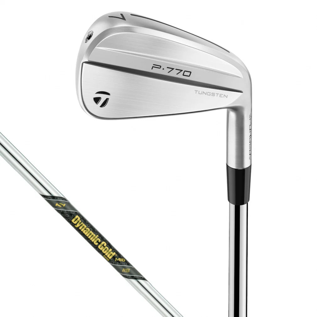 TaylorMade P770 Iron Set 5pc (6-PW) Dynamic Gold MID 115 Flex S200