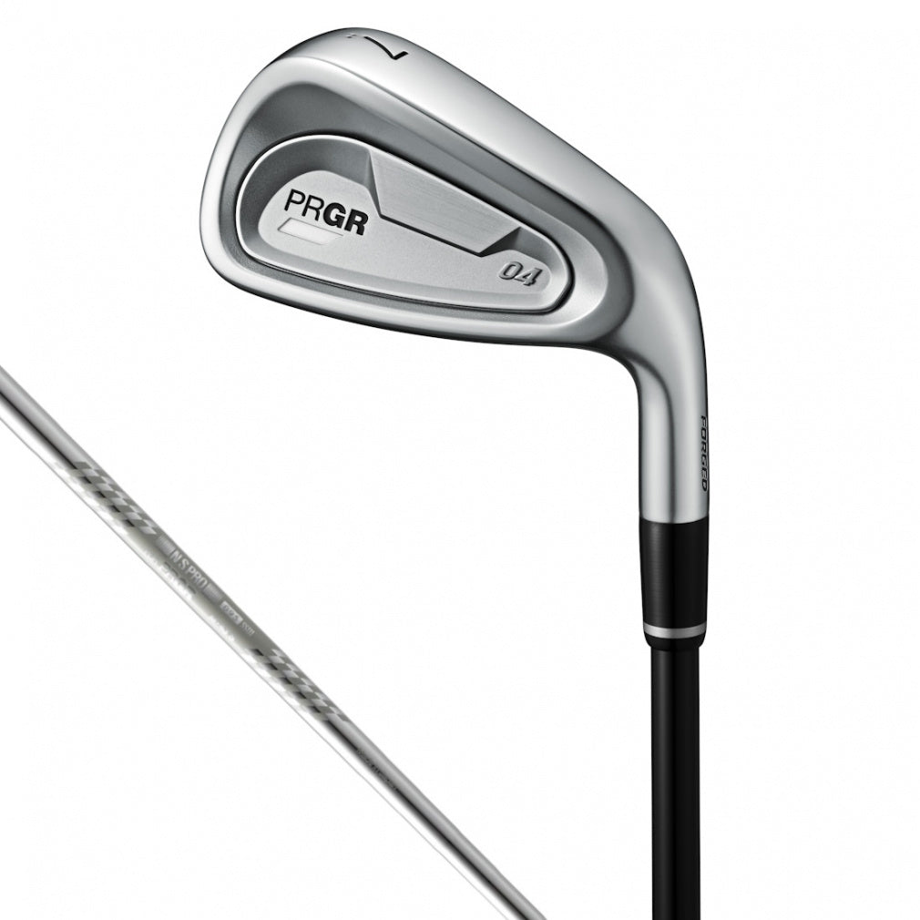 PRGR 04 (2023) Iron Set 5pc (7-AW) SPEC STEEL III ver.2 Flex M40