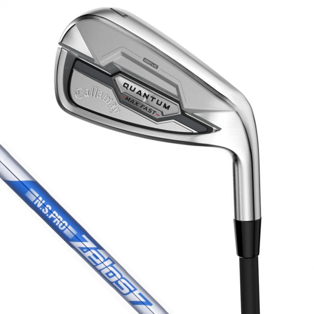 Callaway QUANTUM MAX FAST Iron Set 5pc (7-AW) N.S.PRO ZELOS 7 Flex S