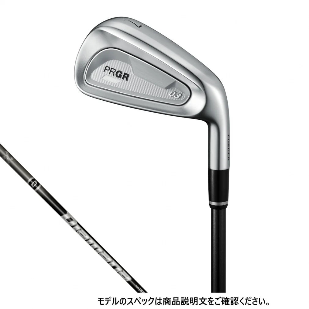 PRGR 03 (2025) Iron Set 5pc (7-AW) Diamana M FOR PRGR Flex SR