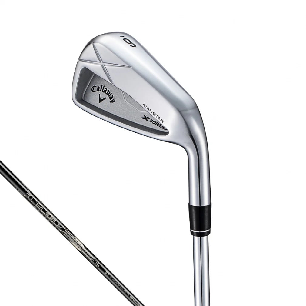 Callaway X FORGED MAX STAR Iron Set 5pc (6-PW) RECOIL DART 6T for Callaway