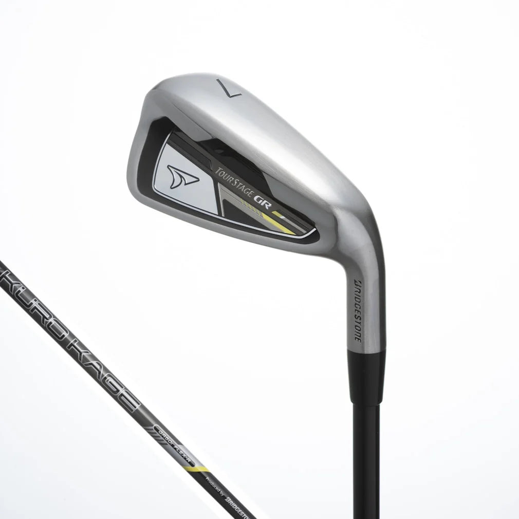 BRIDGESTONE GOLF TOURSTAGE GR Iron Set 7pc (6-SW) KURO KAGE GR50i Flex R