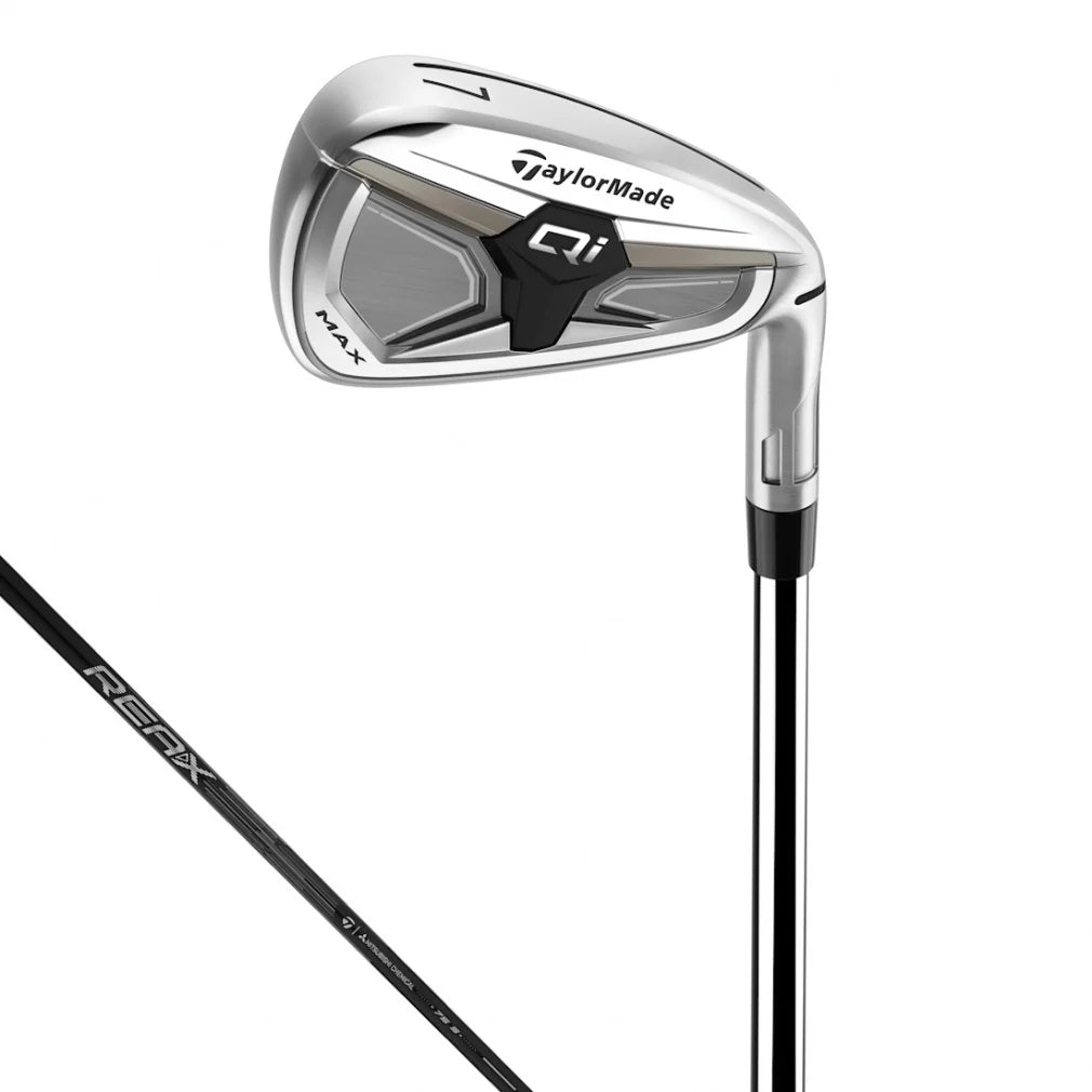 TaylorMade IRG Qi Max IR Iron Set 6pc (6-AW) REAX 75 Flex S