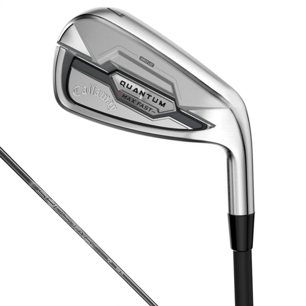 Callaway QUANTUM MAX FAST Iron Set 5pc (7-AW) SPDSTAR 50 Flex R