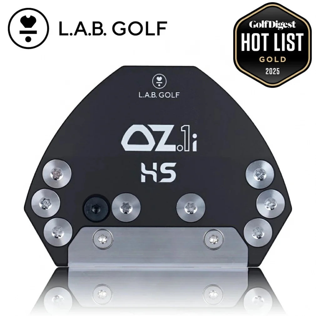 L.A.B. GOLF OZ.1i HS Heel Shaft Putter Premium Stainless Steel Black 34"