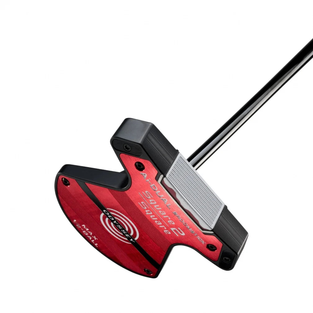 ODYSSEY Ai-DUAL Square 2 Square 1/2-BALL BROOMSTICK MAX Putter STROKE LAB 180 Black 45"
