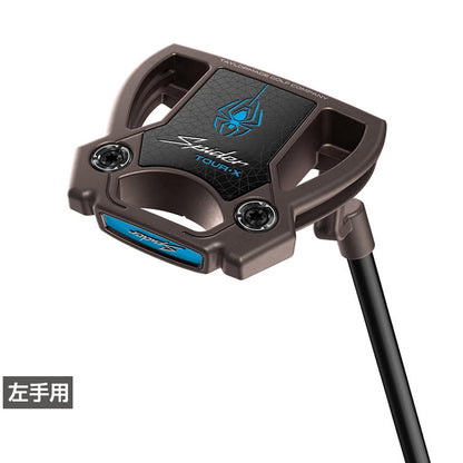 TaylorMade Spider TOUR X TCD TruP CN Putter KBS CT Putter 120 Stepless Black Left-Handed 34"