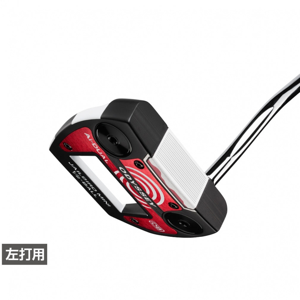 ODYSSEY Ai-DUAL 1/2-BALL JAILBIRD MINI DB Putter STROKE LAB 90 Left-Handed 34"