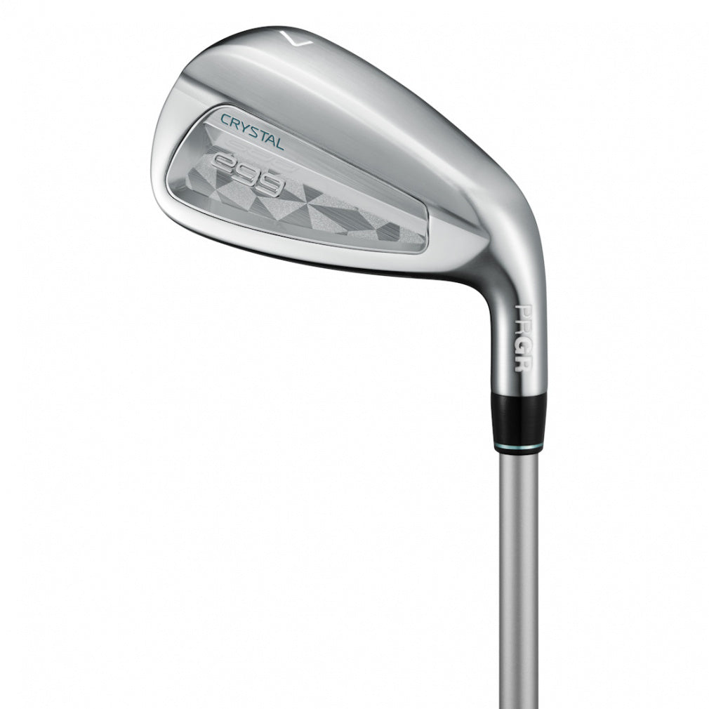 PRGR CRYSTAL EGG Women's Iron Set 4pc (7-PW) Original Carbon Flex M30