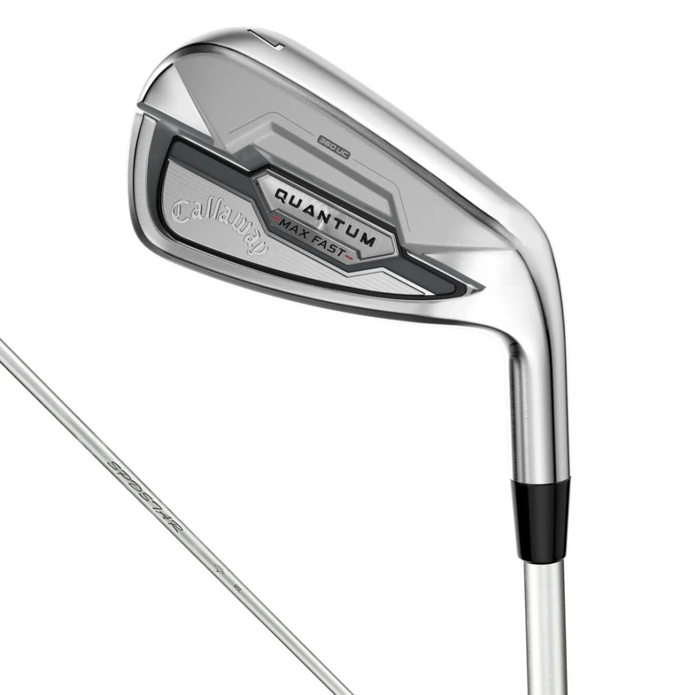 Callaway QUANTUM MAX FAST Women's Iron Set 5pc (7-SW) SPDSTAR 40 LDY Flex L
